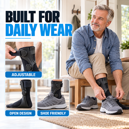 🦶 AFO Foot Drop Support Brace – Toe Lift Ankle Foot Support 🚶