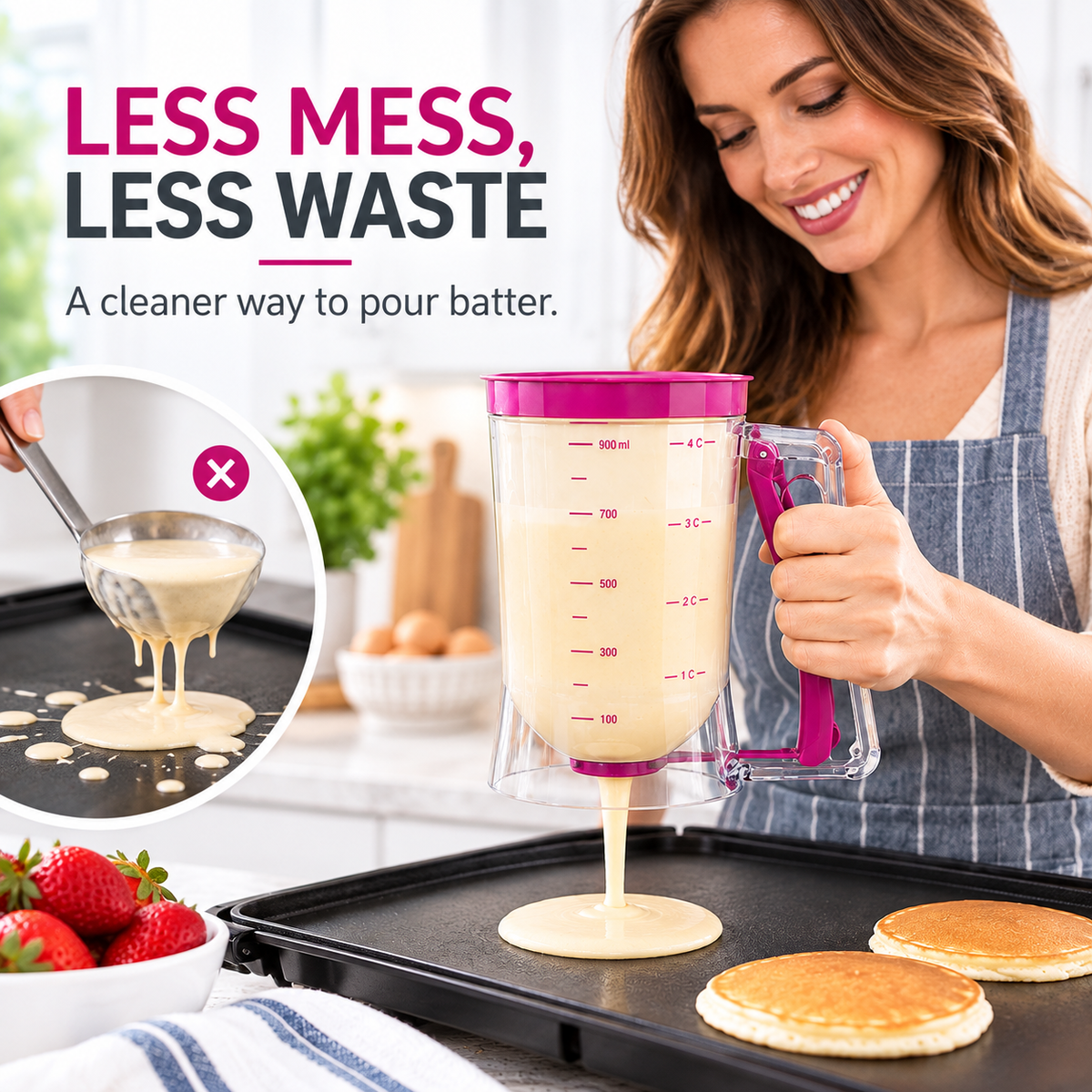 🧁Batter Cupcake Pancake Cake Separator Dispenser Tool - 50% OFF