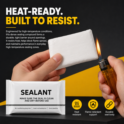 🌿 Eco-Friendly Sealing Putty – Gap, Crack & Hole Filler