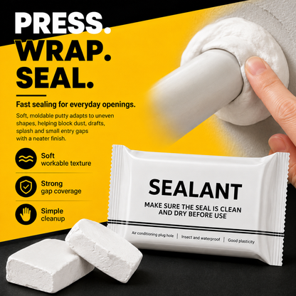 🌿 Eco-Friendly Sealing Putty – Gap, Crack & Hole Filler