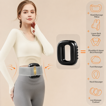 💆 R10 Mini Wearable Vibration Massager – Hands-Free Muscle Relaxation