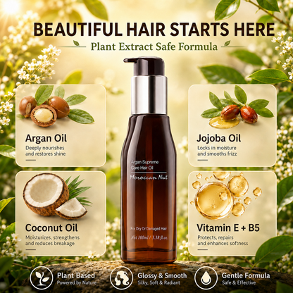 🔥2026 HOT SALE🔥Intense Repair Hair Oil- Dry Hair Rescue & Frizz Control
