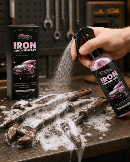 🔥50% OFF TODAY🚗2-in-1 Rust Cleaner Kit – Spray, Blast & Restore