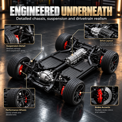 🔥LAST DAY 49%🏁 Built by You – Hands-On Performance Car Model Project