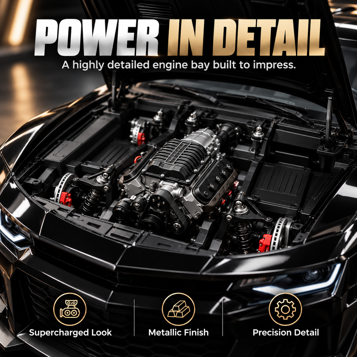 🔥LAST DAY 49%🏁 Built by You – Hands-On Performance Car Model Project