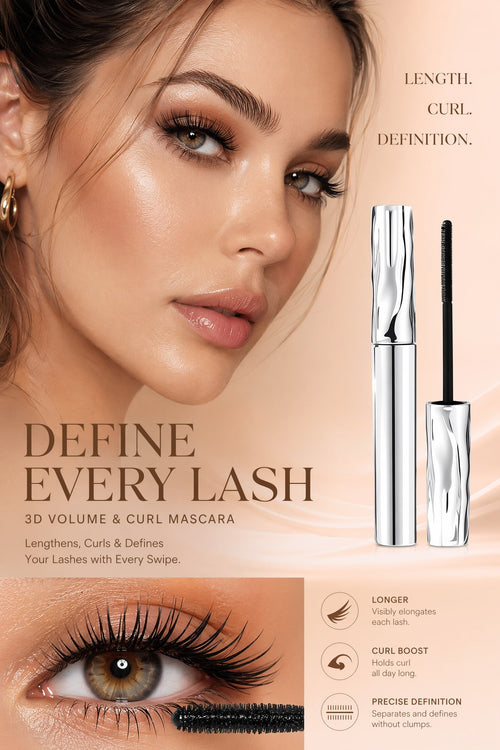 Lengthening And Curling Long-lasting Mascara, Waterproof & Sweatproof