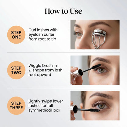 Lengthening And Curling Long-lasting Mascara, Waterproof & Sweatproof