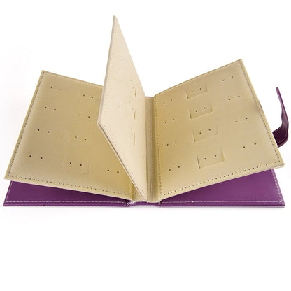 Earring Organizer Book Portable Earring Holder 36 Pairs