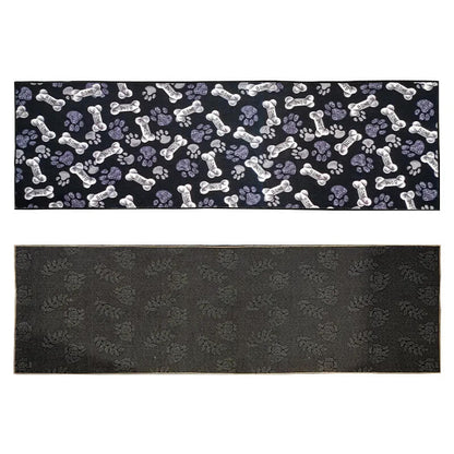 Washable Pet Paw Runner Rug - Non-Slip & Pet-Friendly