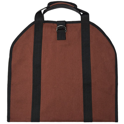 Firewood Carrier And Storage Bag With Carry Straps