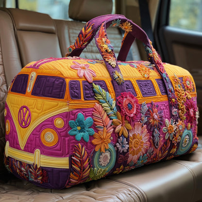 Hippie Van Quilted Duffle Bag GFTOTP10609