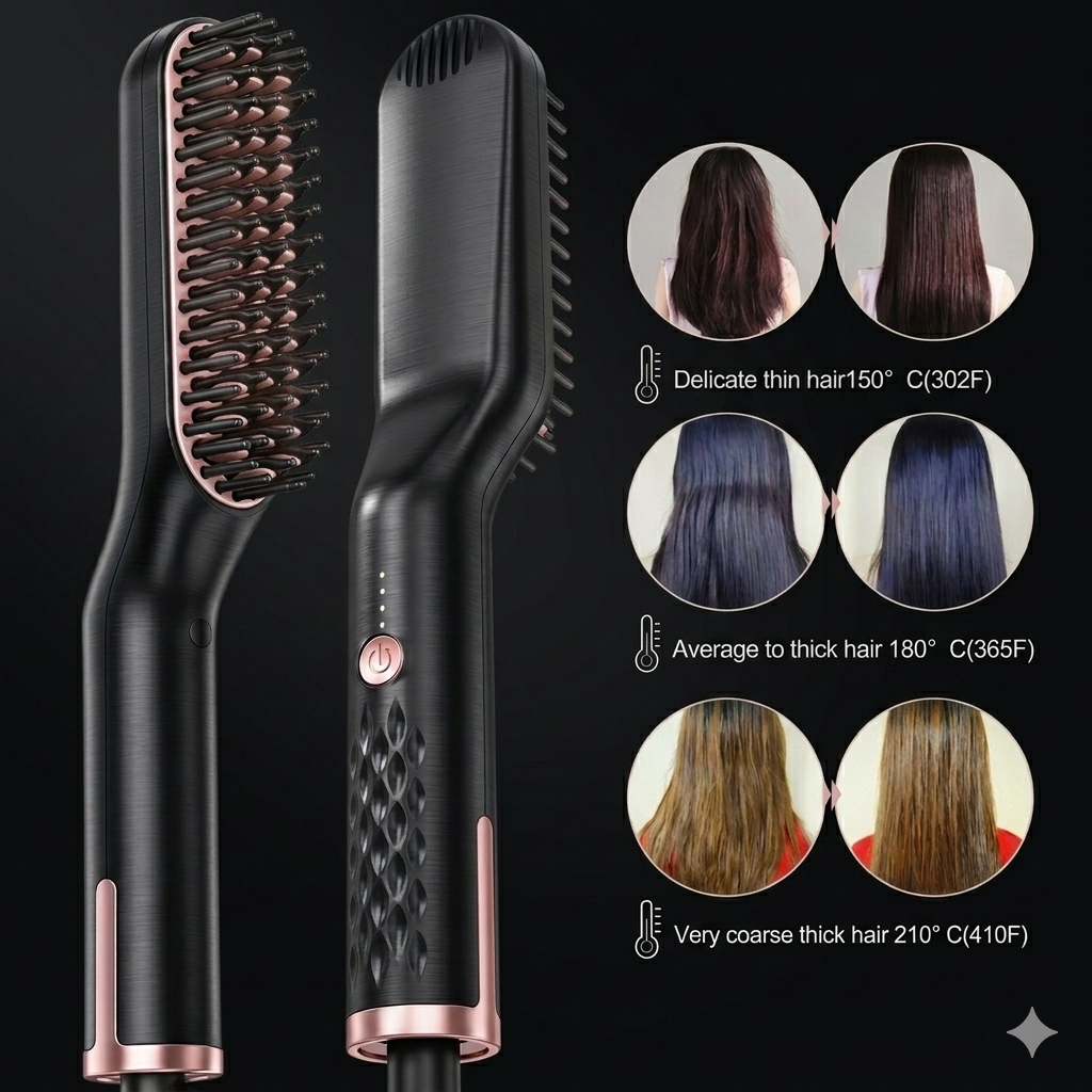 🔥Spring Sales 55% OFF - -Professional Men's Beard Straightener