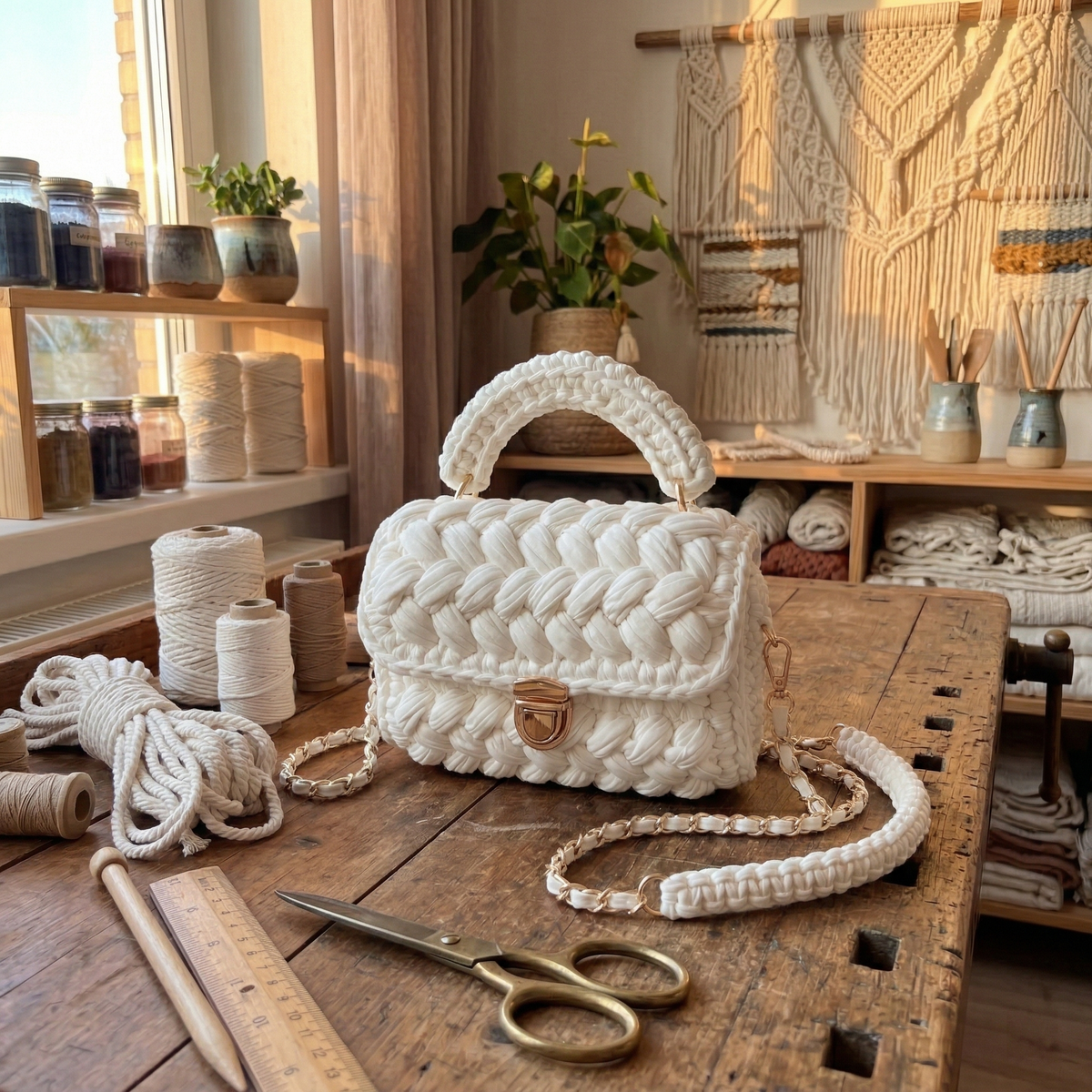 🔥LAST DAY 55% OFF - 👜Handbags Audrey's Crochet