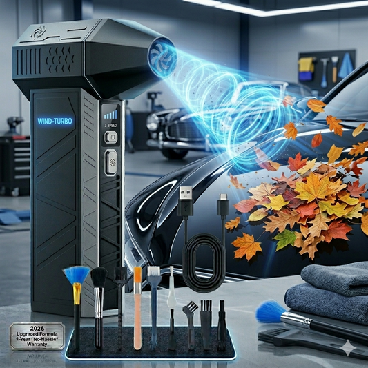 2026 Upgraded Turbo-Pro: 130,000 RPM Violent Jet Fan 🚀