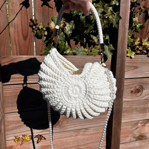 🔥Limited Release 49% OFF🔥Hand-Woven Pearl Shell Bag