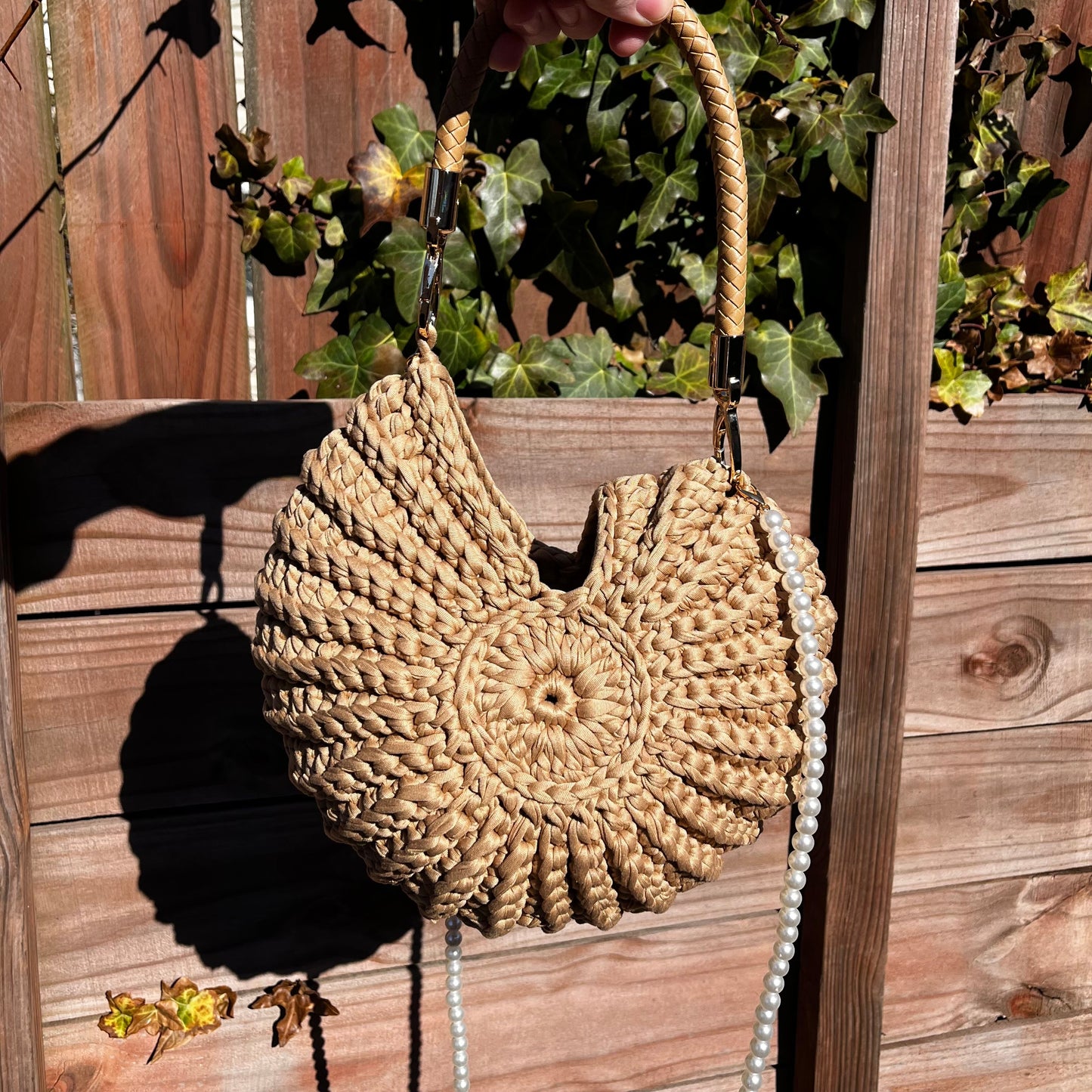 🔥Limited Release 49% OFF🔥Hand-Woven Pearl Shell Bag