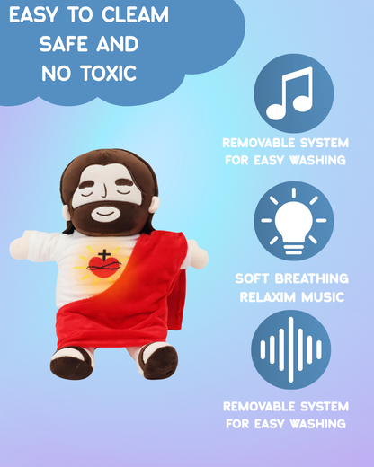 🔥Last Day 49% OFF - 💕🎁Soft Breathing Jesus Plush