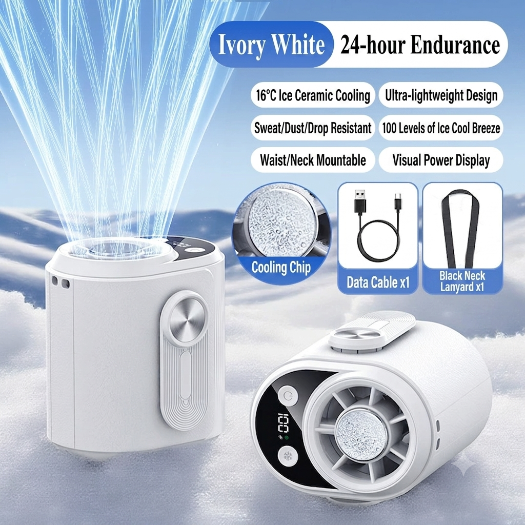 🔥HOT SALE 50% OFF🌀Car Clip Fan with 360° Rotation & USB Rechargeable