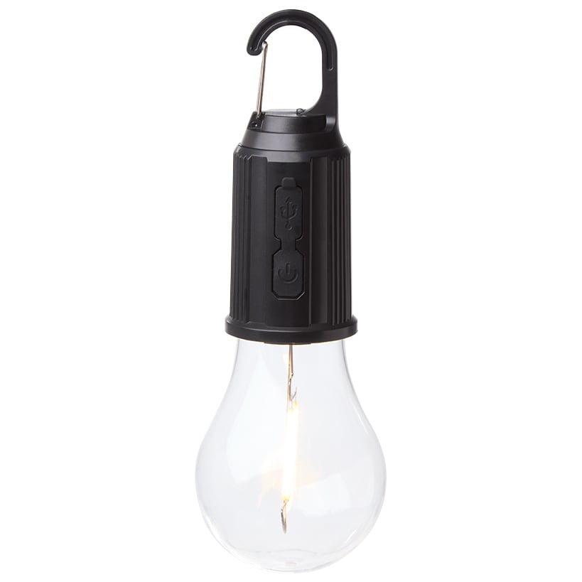 Rechargeable LED Camping Lantern 2.5 Hour Run Time with Hanging Clip