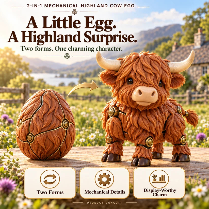 🔥LAST DAY 49% OFF -🐉 Mechanical Dragon Egg – Epic Armored Dragon & Fantasy Collectible ✨