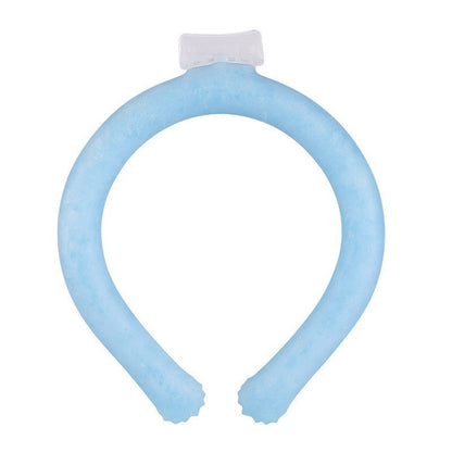 ❄️ Reusable Cooling Neck Ring | Hands-Free Portable Ice Neck Cooler for Summer Outdoor Sports Travel Camping Gardening