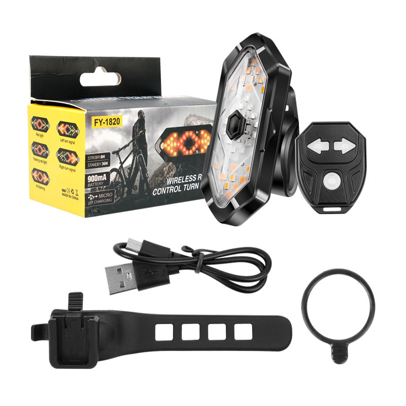 🚴 [40% OFF] Wireless Bike Turn Signal Tail Light