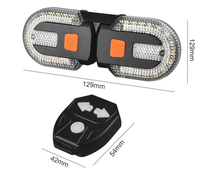 🚴 [40% OFF] Wireless Bike Turn Signal Tail Light