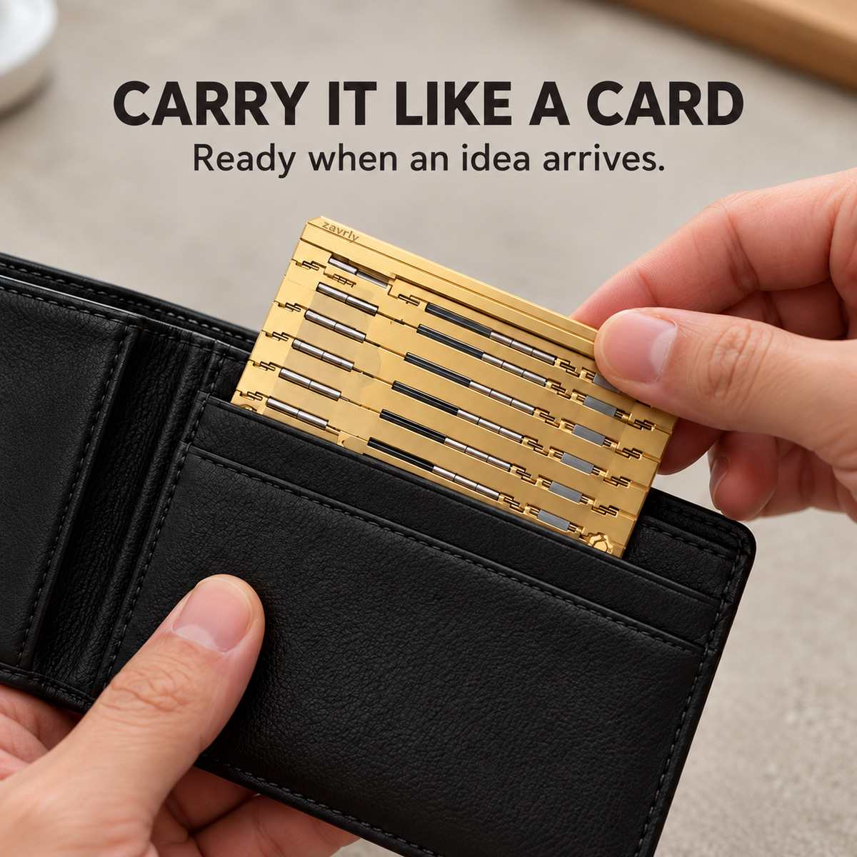 🎄 50% OFF ✨Hancept Zero MK II – Transforming Folding Card Pen Gift Set🎁