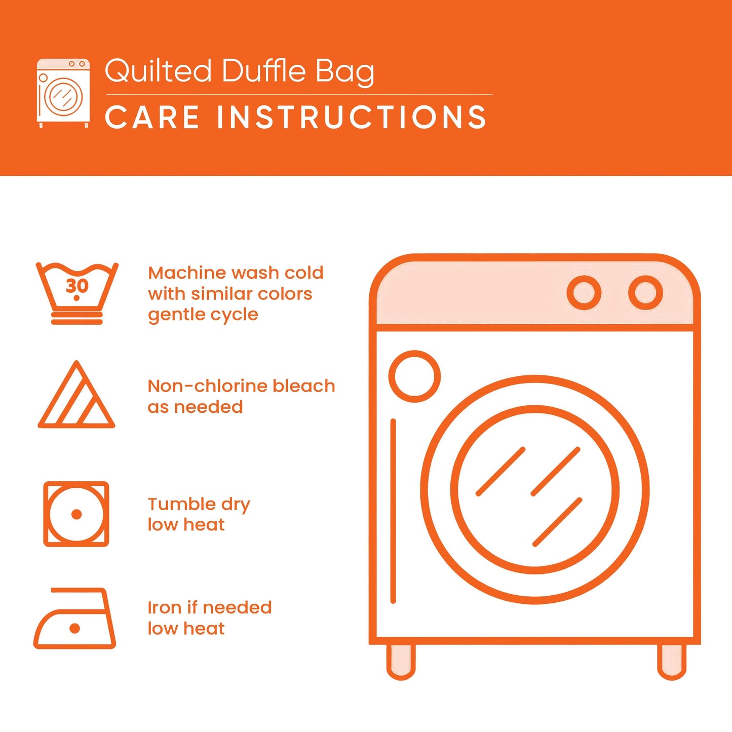 Blue Dragon Quilted Duffle Bag GFTOMA3093