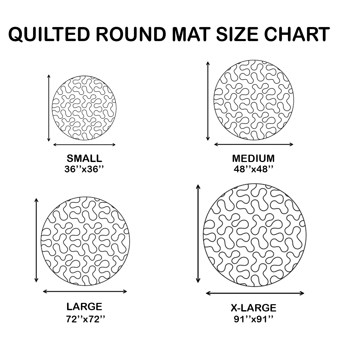 🔥 55% OFF TODAY 🎃3D Skeleton Vortex Quilted Round Halloween Rug