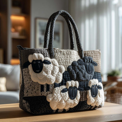 🔥 2026 Best Seller - Catitude Quilted Tote Bag