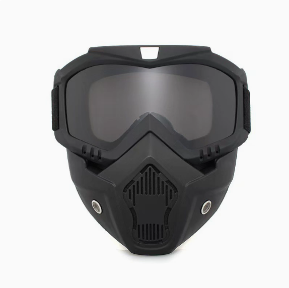 🤿 Auto-Darkening All-Terrain Safety Mask | Anti-Fog & Dustproof All-in-One Shield