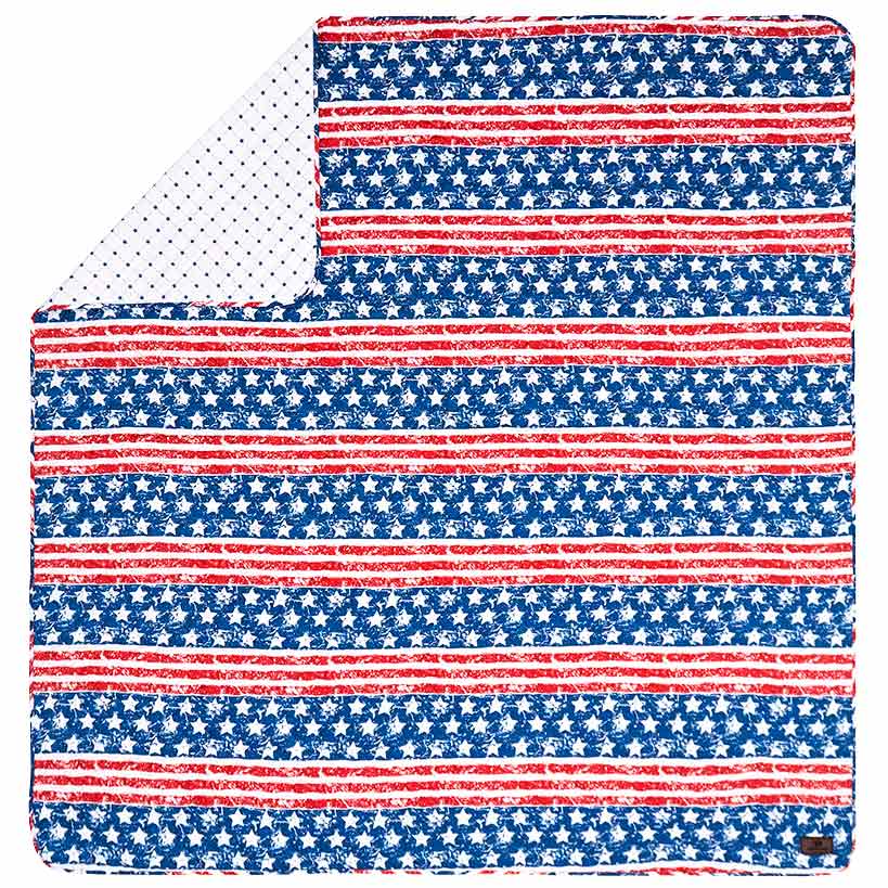 Mossy Oak Stars and Stripes Reversible Quilt, Full/Queen or King