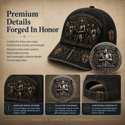 ⚔️ Brotherhood Of Knights Honor Cap