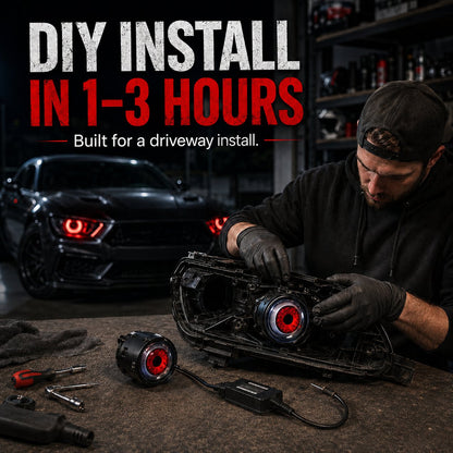 🔥Last Day 49% OFF👀Demon-Eye LED Headlight Kit