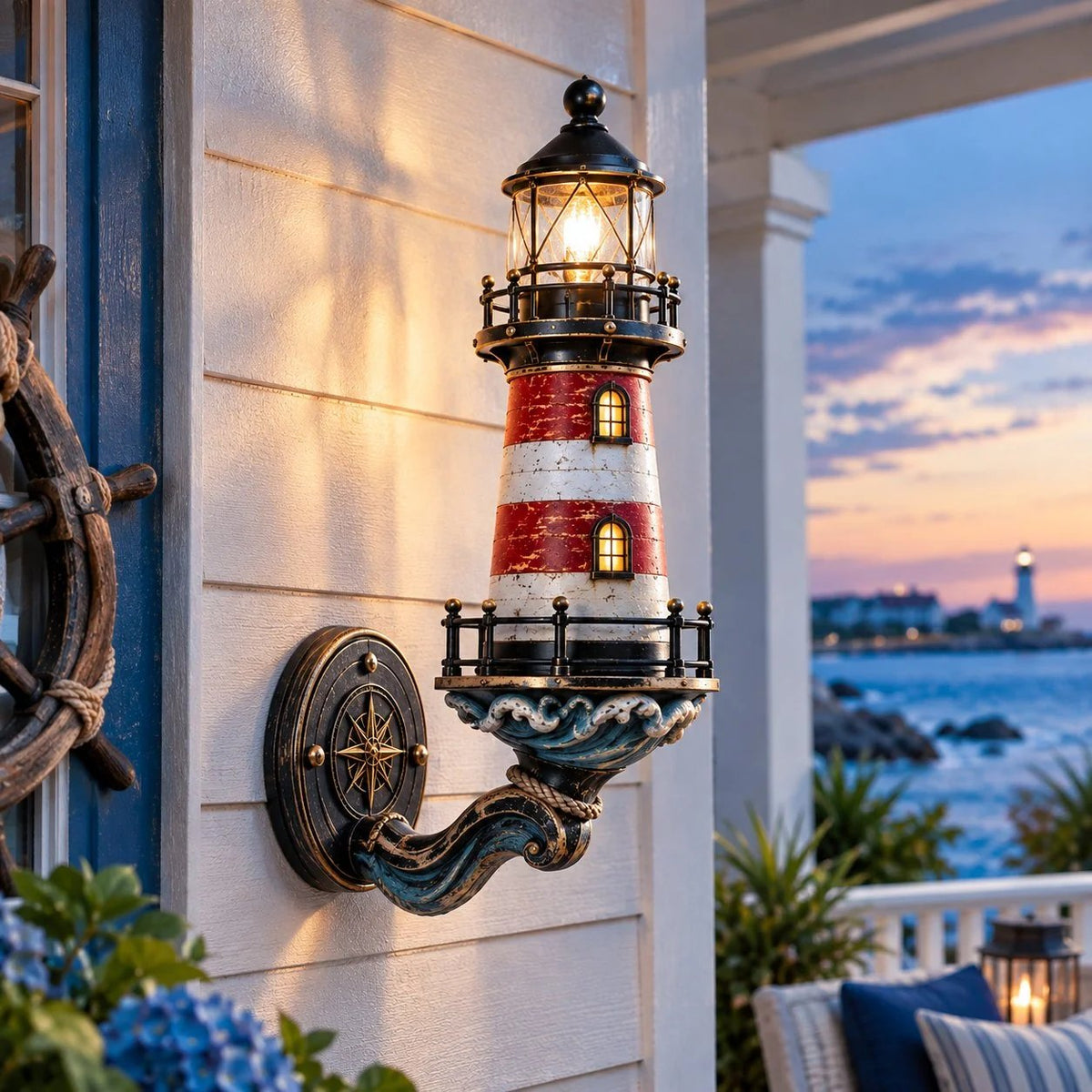 ✨Today Only: Get 50% Off🔥 - 🌊Vintage Coastal Lighthouse Wall Light