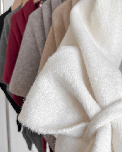 Women's Solid-Color Soft Scarf Shawl