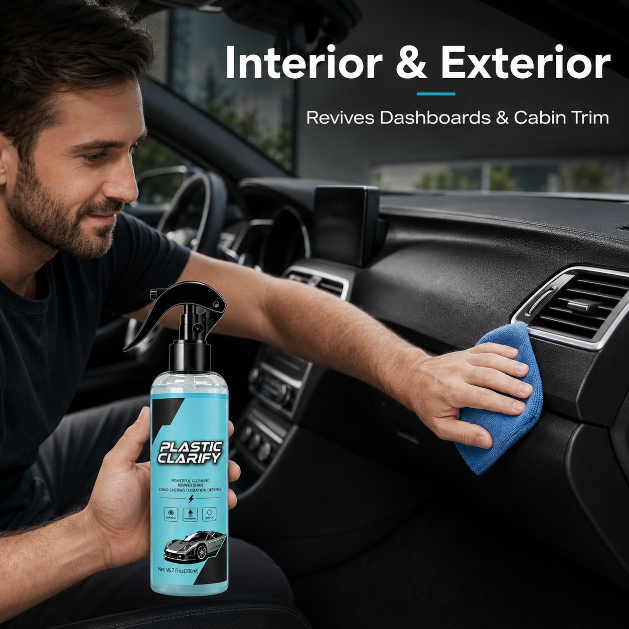 🚗 Automotive Plastic Restorer — Revive, Shine & Protect