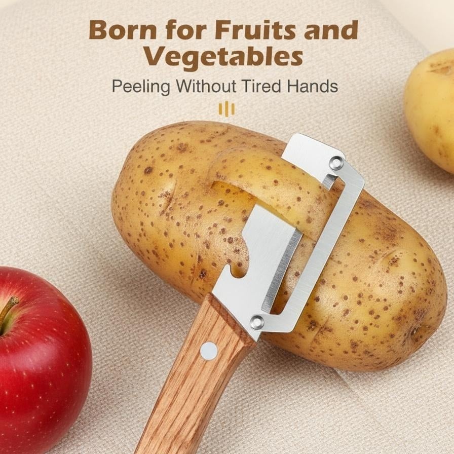 🔥 BUY 1 GET 1 FREE | 2-in-1 Multi-Functional Peeler & Bottle Opener