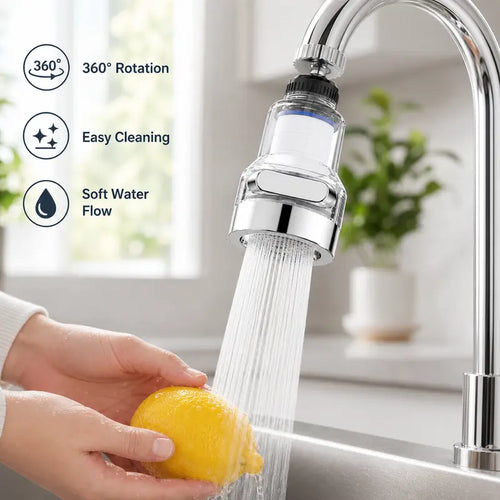 💧 6-Layer Faucet Filter – Cleaner Water for Everyday Use