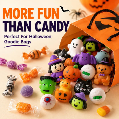 🔥Last Day 50% OFF - 🎃 30PCS Halloween Mini Squishy Toys for Kids
