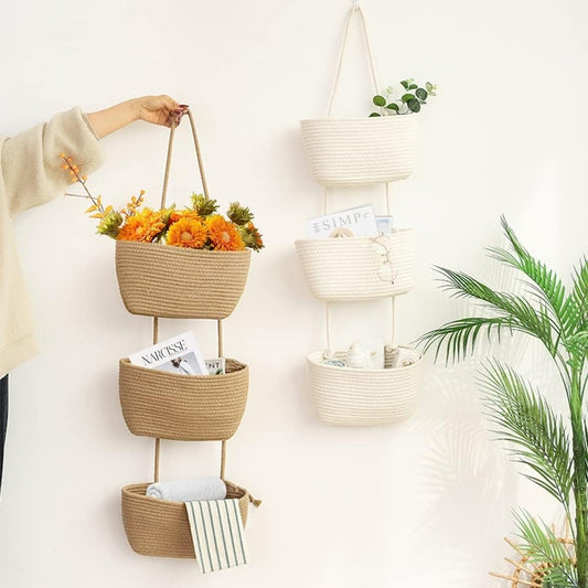 3-Tier Woven Storage Basket 🎁Last Day Promotion 49% OFF🔥