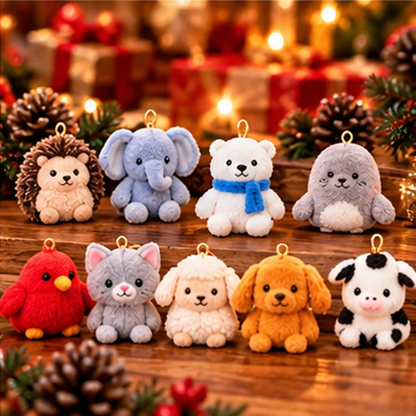 🎄24 Days of Cuddles Advent Calendar – 24 Mini Plush Charms for Christmas 🎄 (Same as the Product Shown in the Video)