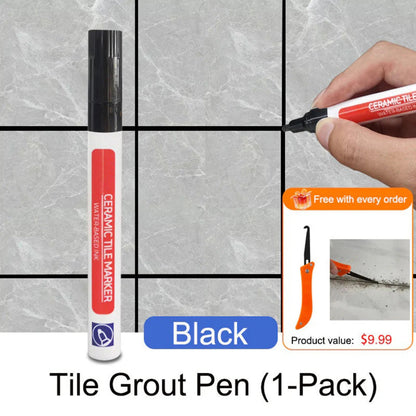 🔥 BUY 2 GET 1 FREE✨Anti-Mold Waterproof Tile Grout Pen