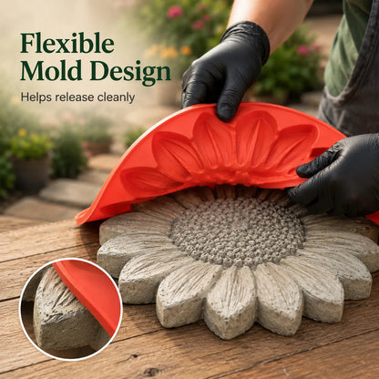 🌻 Reusable Garden Art Mold – Make Your Garden Truly One of a Kind