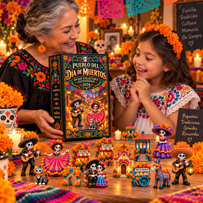 💀🎉 Pueblo del Día de Muertos 2026 — 24-Day Collectible Village Countdown