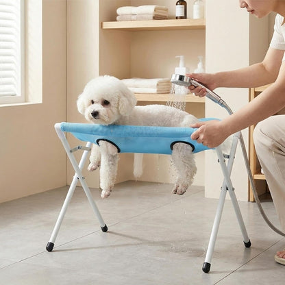 🐾 Pet Grooming Hammock Table – Home Nail Trimming & Care Station