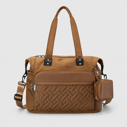 ✨ Chic Quilted Waterproof Large Capacity Travel & Lunch Tote Bag