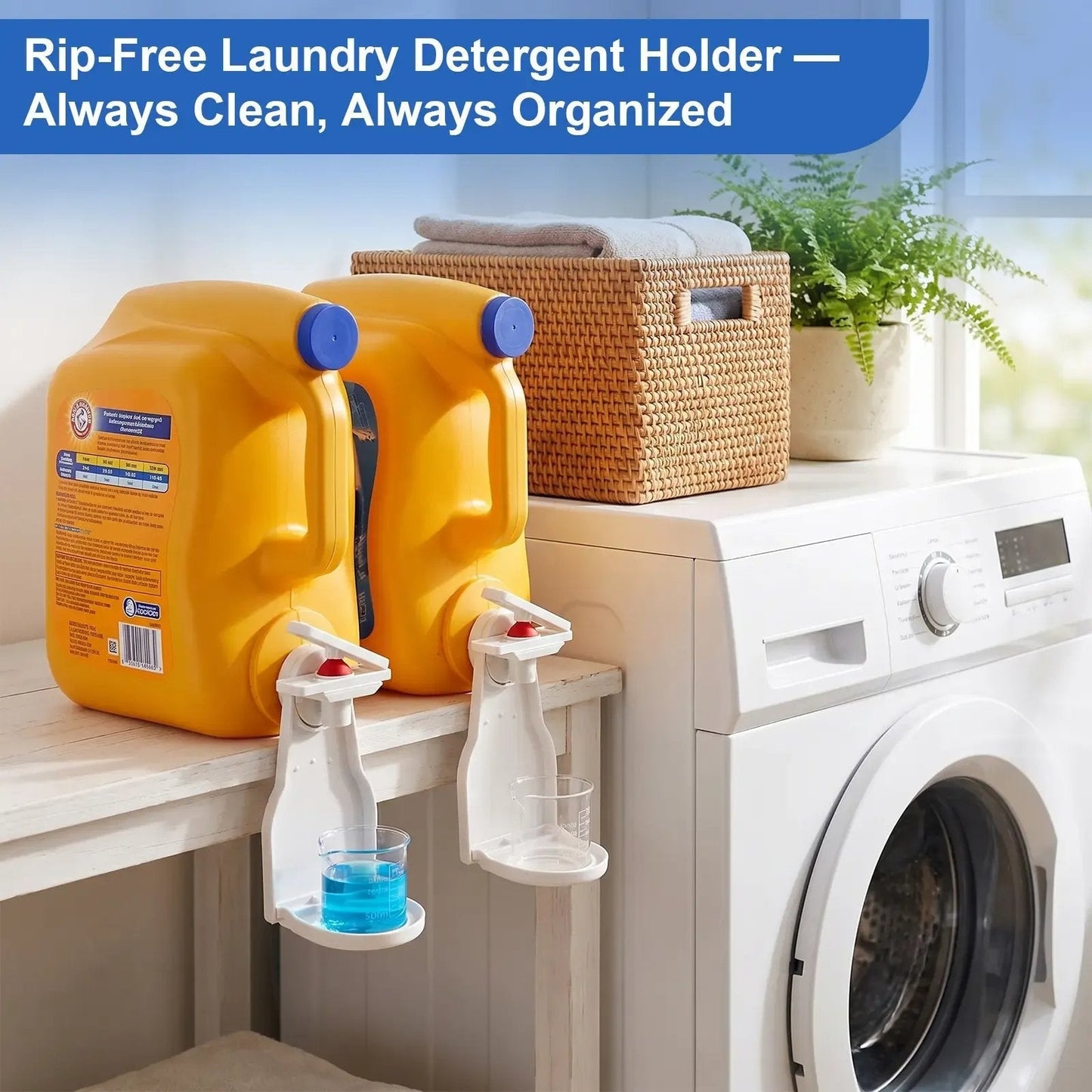 Laundry Detergent Dispenser Cup Holder