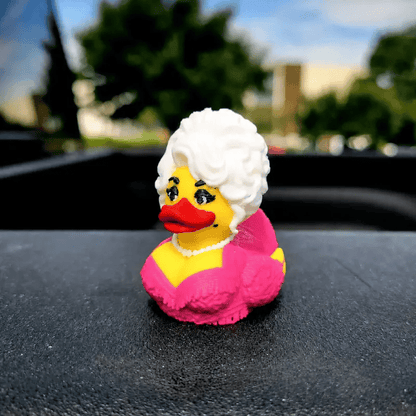 Duck – 3D Printed Collectible, Cute Desk & Car Decor